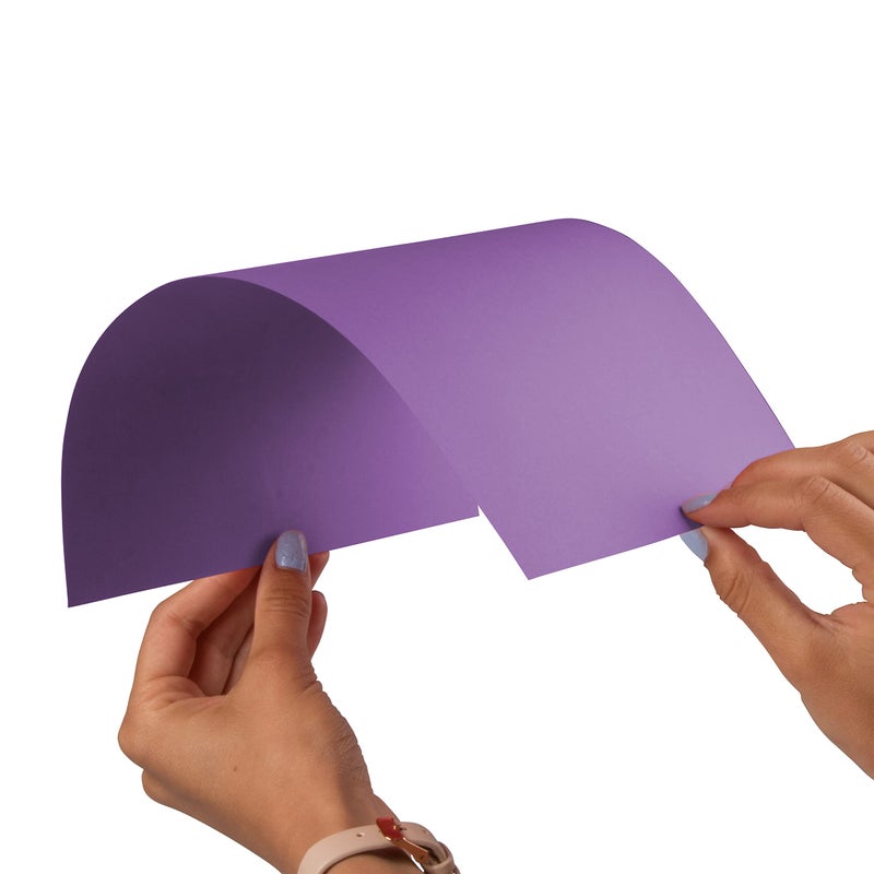 JAM PAPER Colored 24lb Paper - 90 gsm - 8.5 x 11 - Violet Recycled - 50 Sheets/Pack - Image 5